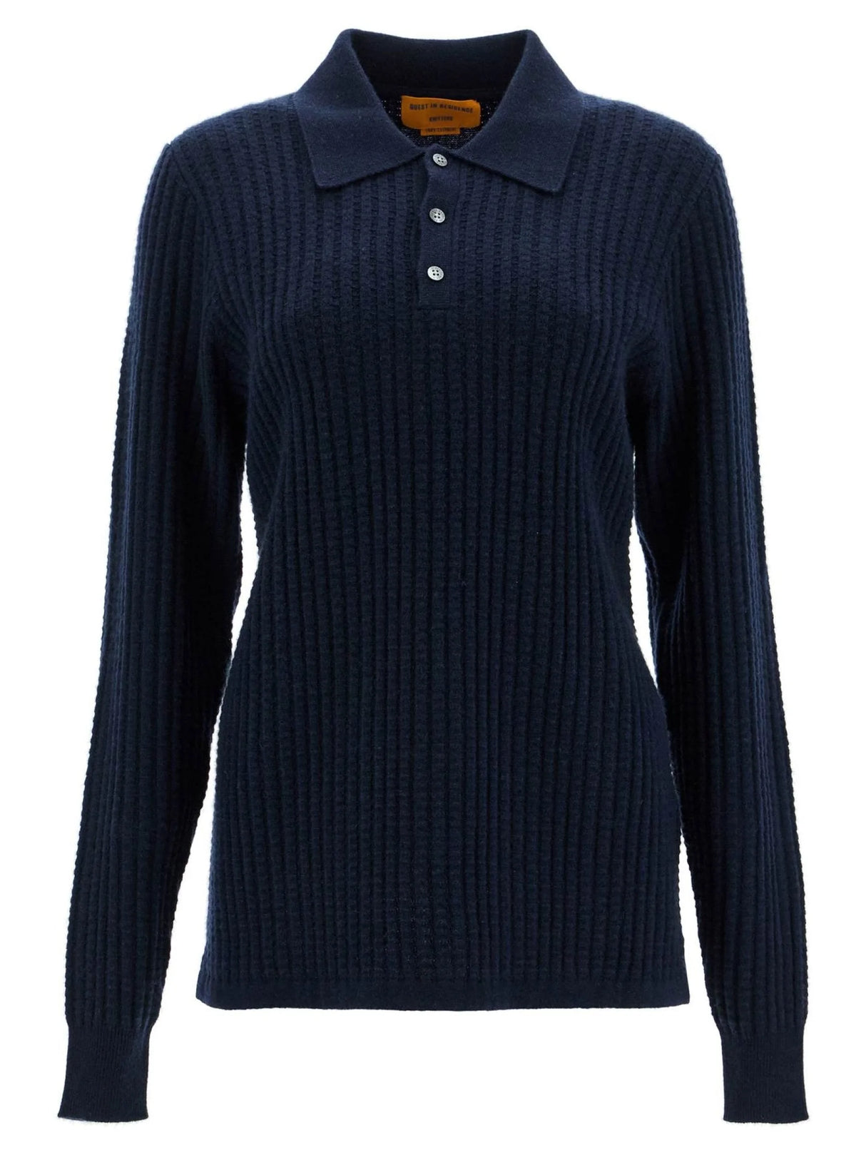 Waffle Knit Cashmere Sweater-Guest in Residence-JOHN JULIA