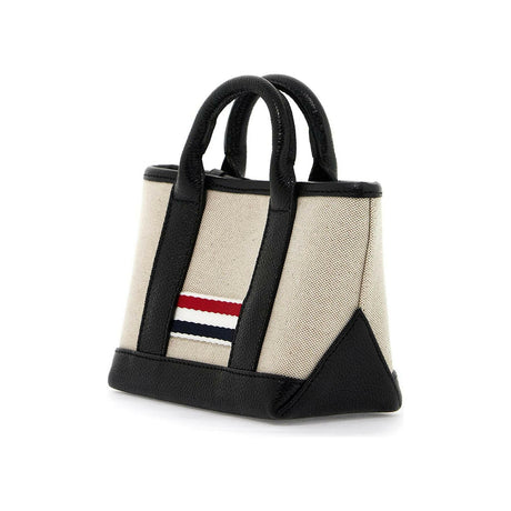 THOM BROWNE-Mini Tool Tote Bag-JOHN JULIA