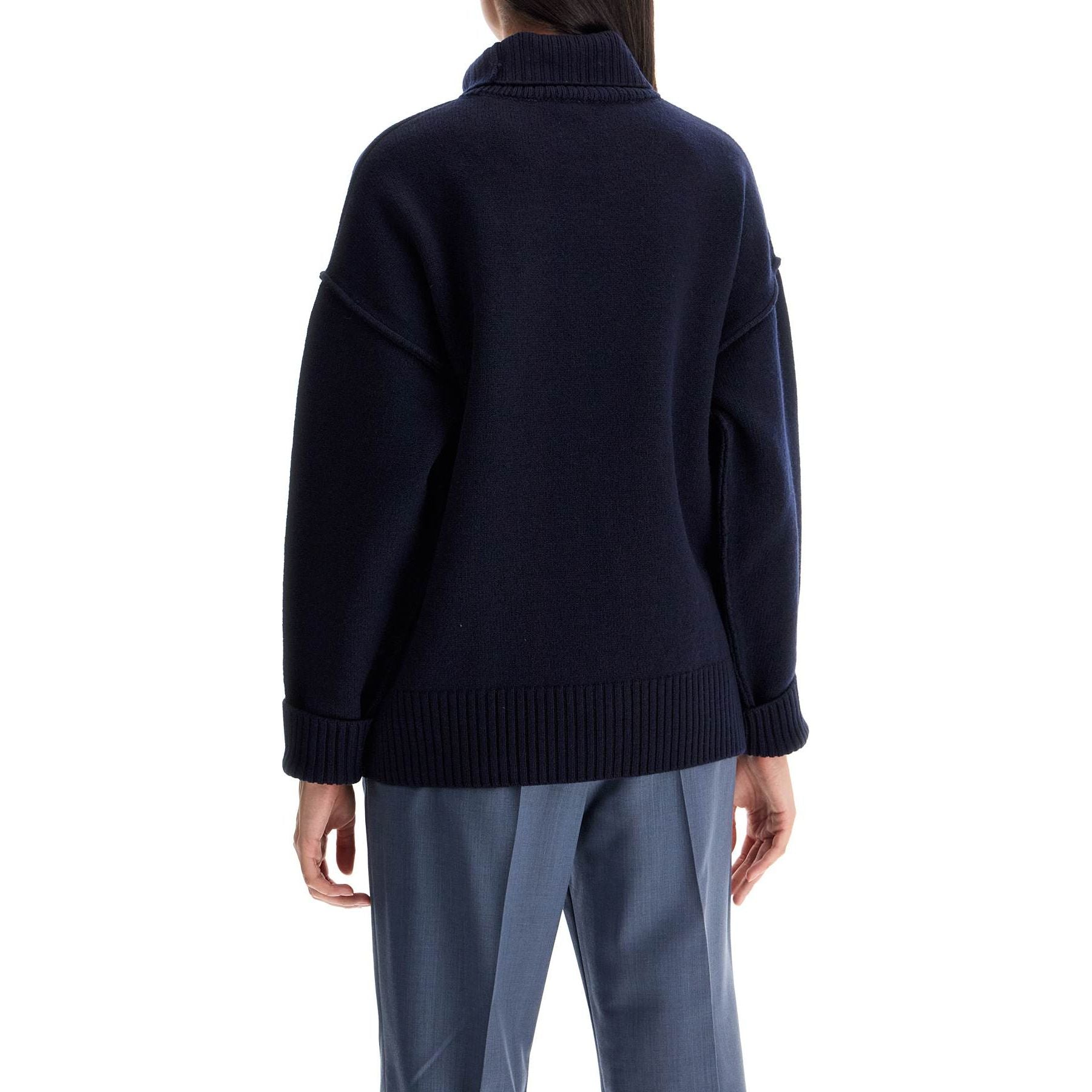 Ami De Coeur Wool Turtleneck Sweater