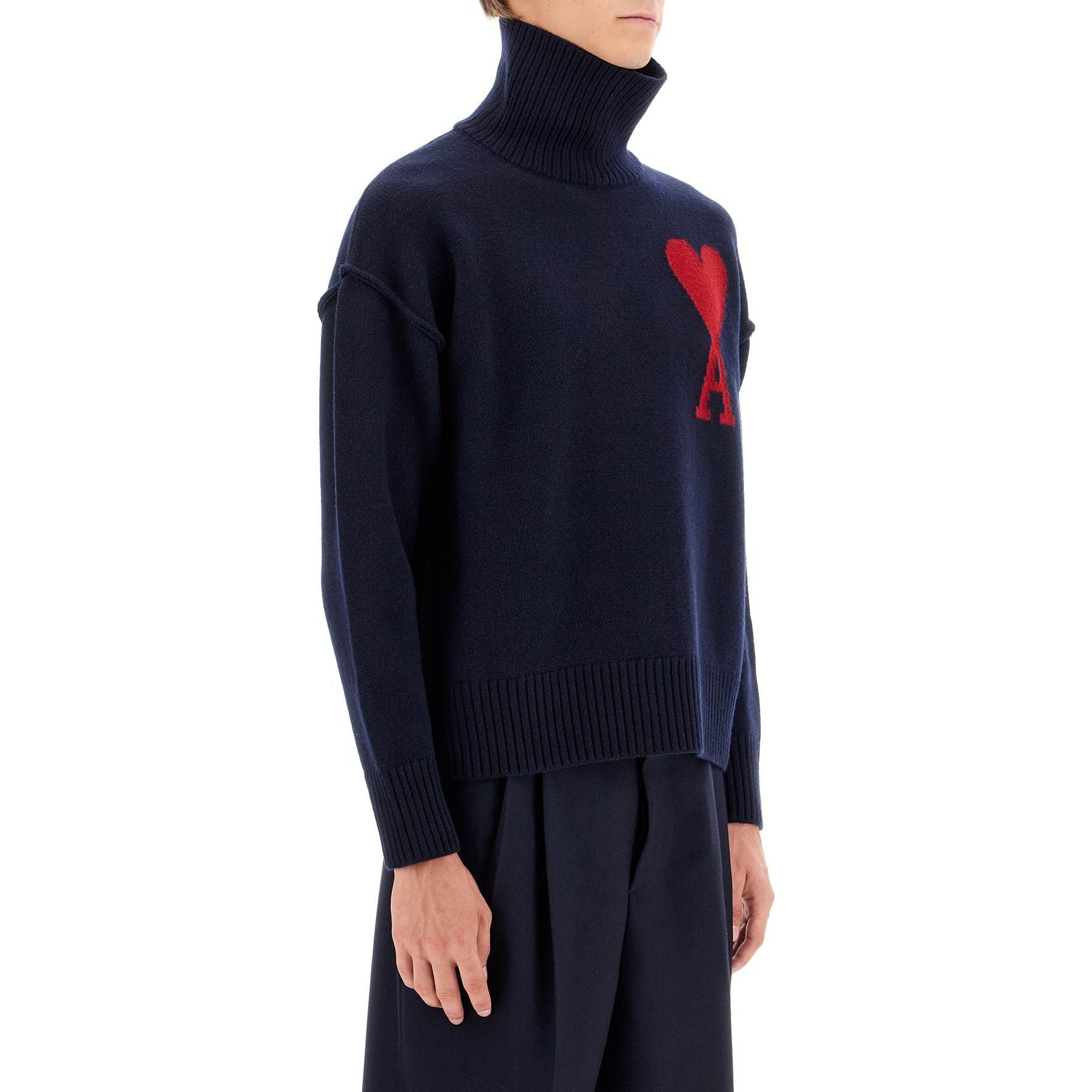 Ami De Coeur Wool Turtleneck Sweater