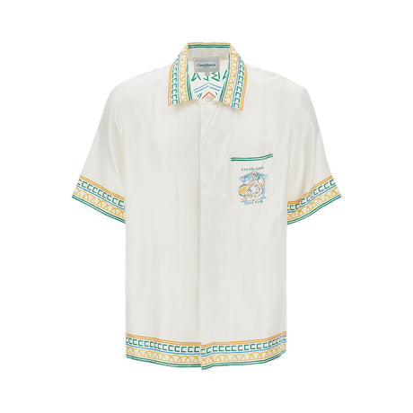 Silk Crayon Temple Tennis Club Shirt