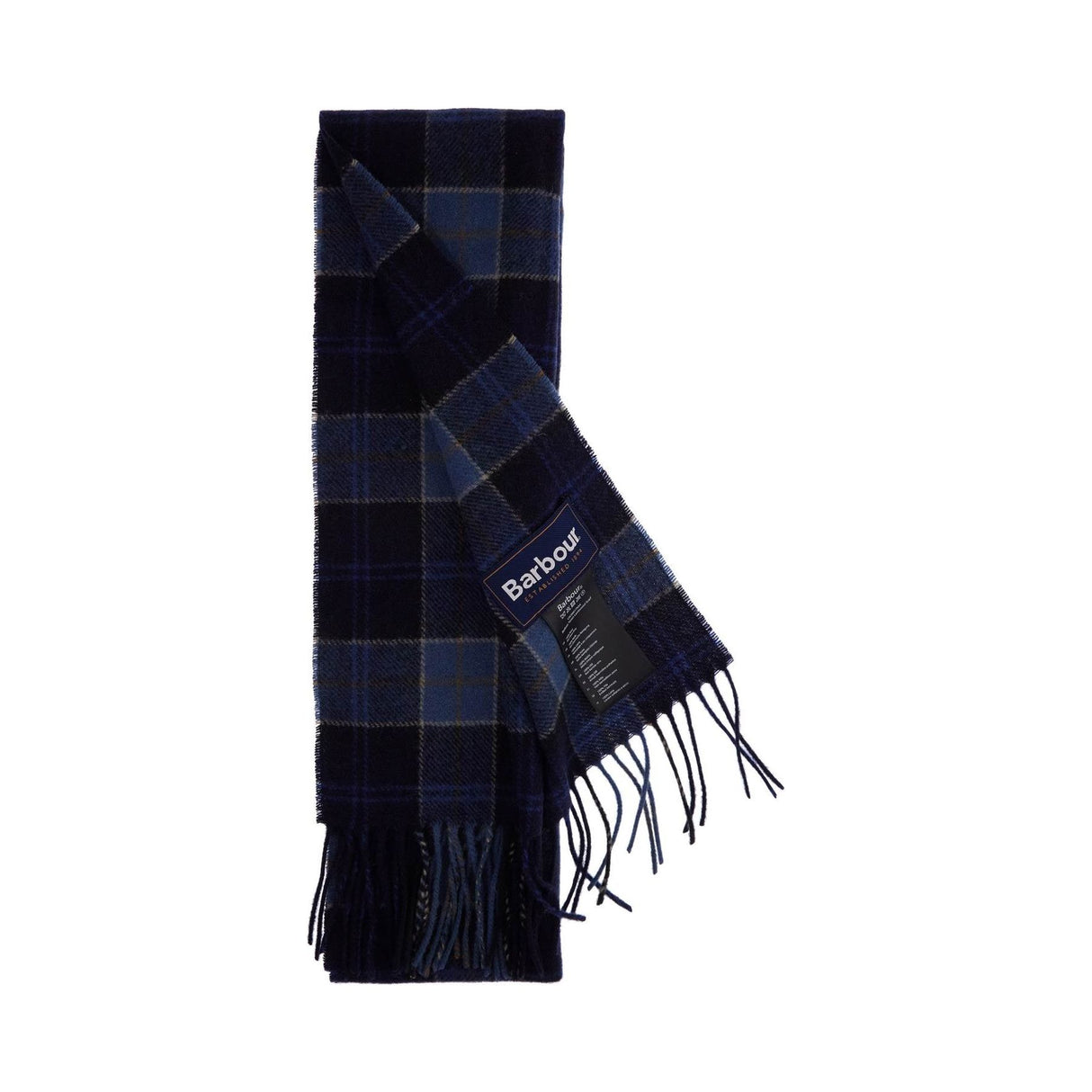 Wool Tartan Scarf For