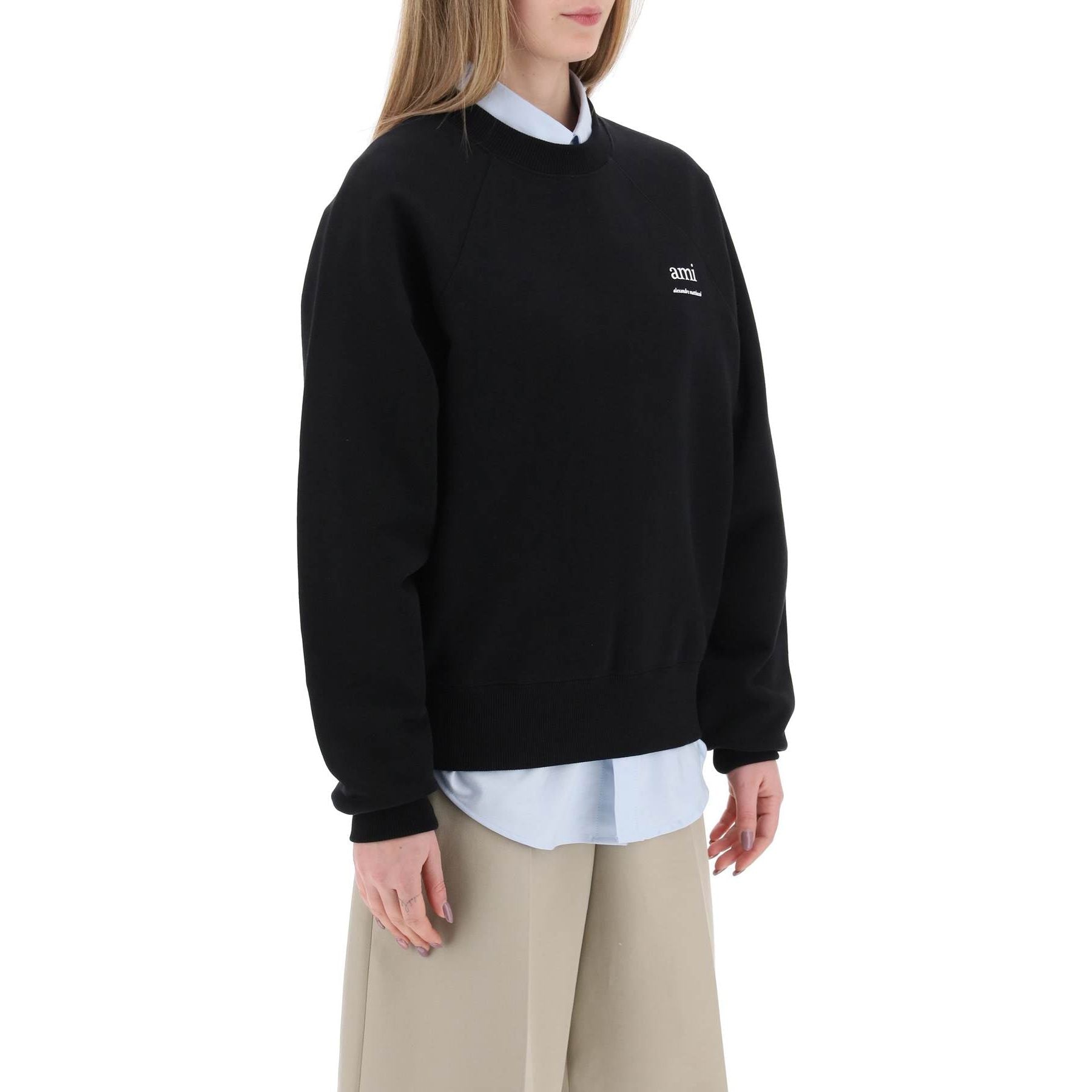 Organic Cotton Oversized Crewneck Sweatshirt