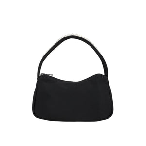 Utility Bow Pocket Nylon Shoulder Bag-SIMONE ROCHA-JOHN JULIA