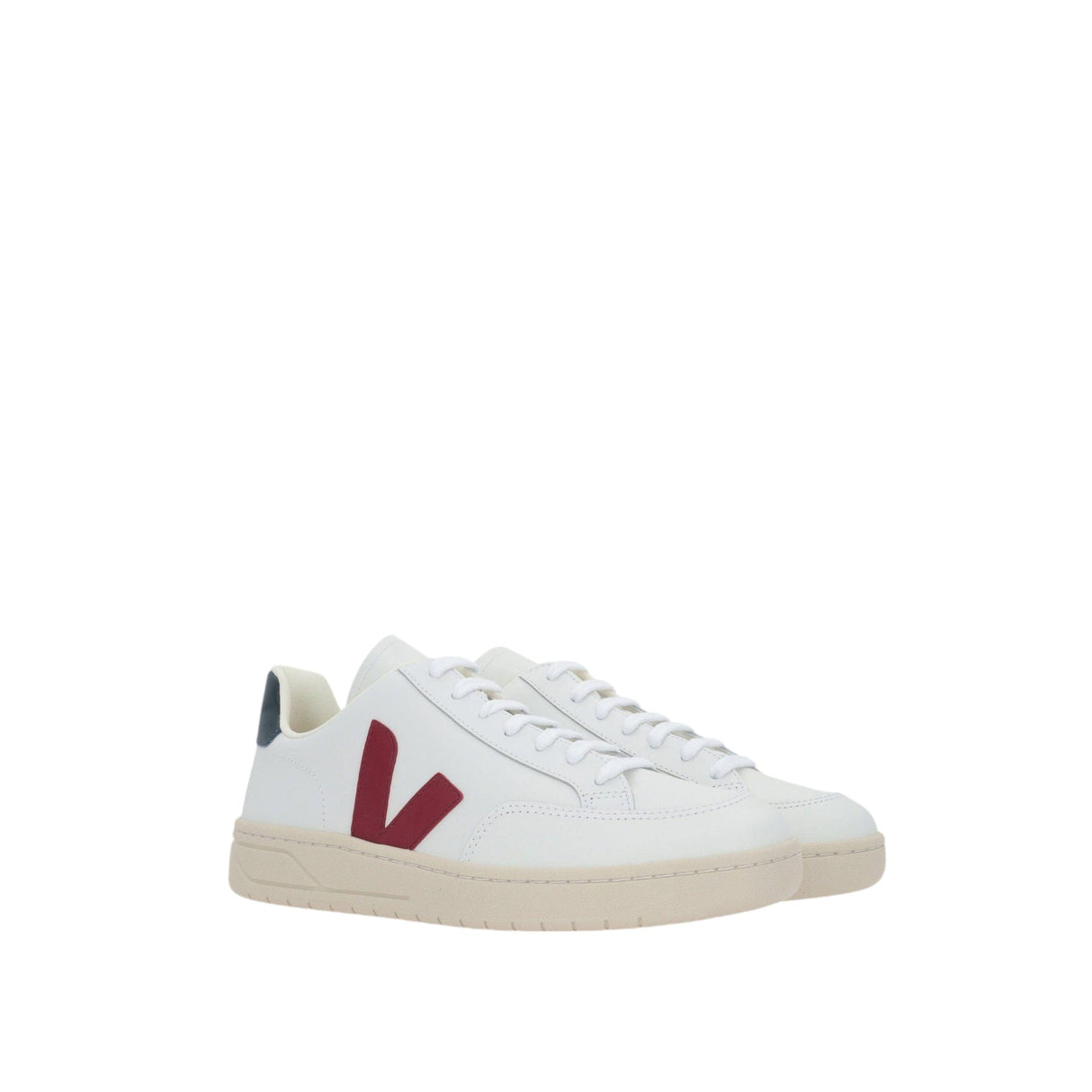 V-12 Leather Sneakers-VEJA-JOHN JULIA