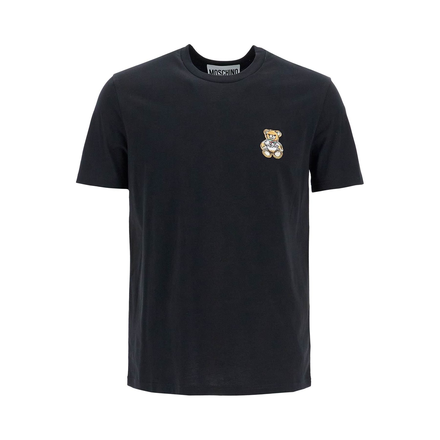 MOSCHINO-Teddy Bear Patch T Shirt With -JOHN JULIA.