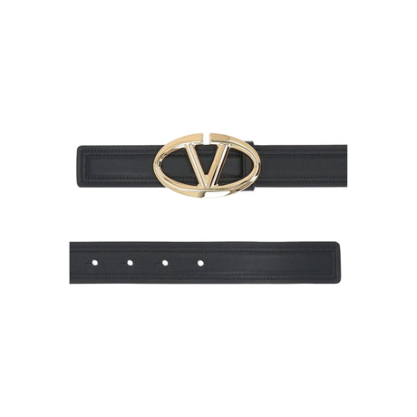 VALENTINO GARAVANI-VLogo Bold Edition Smooth Leather Belt-JOHN JULIA