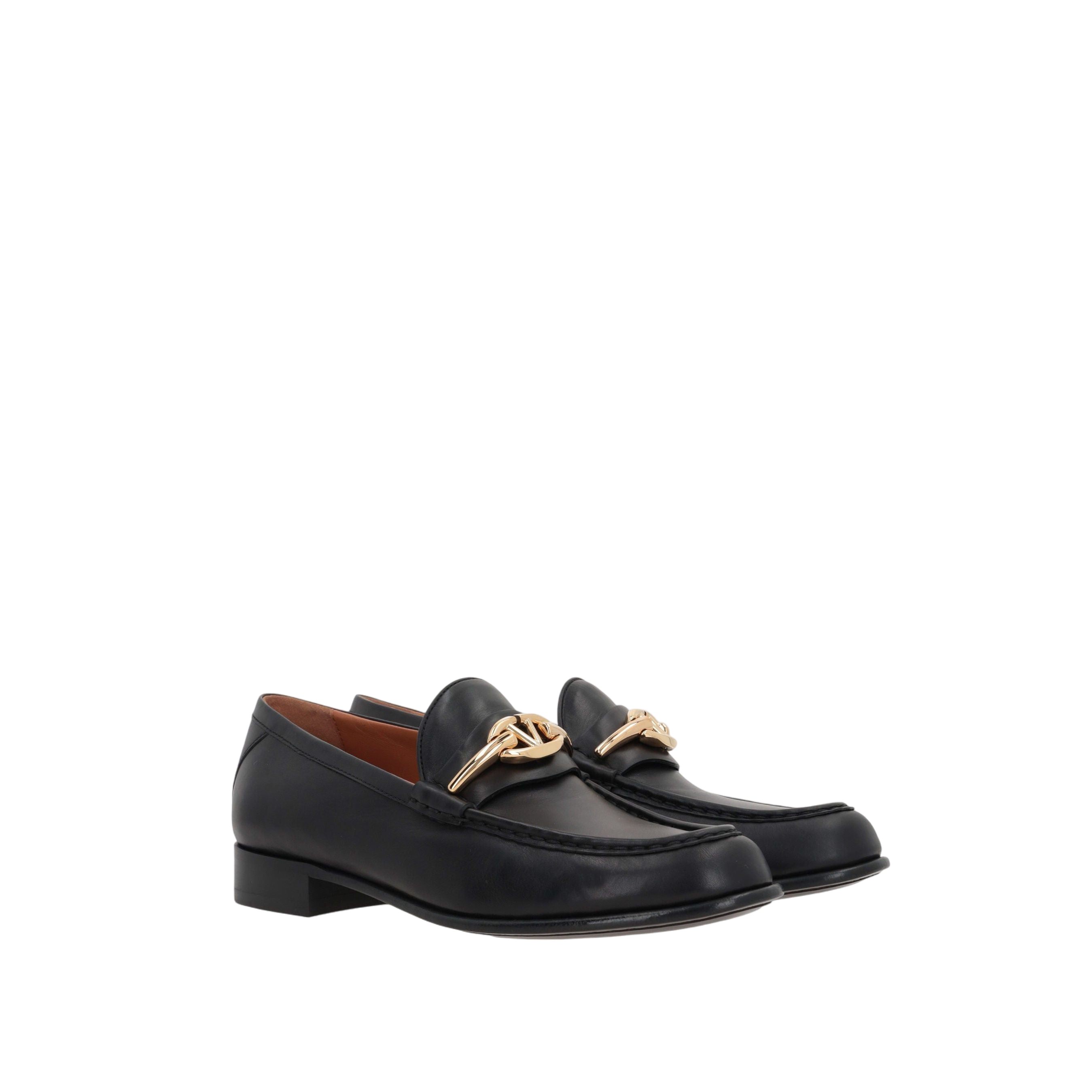 VLogo The Bold Edition Smooth Leather Loafers-VALENTINO GARAVANI-JOHN JULIA