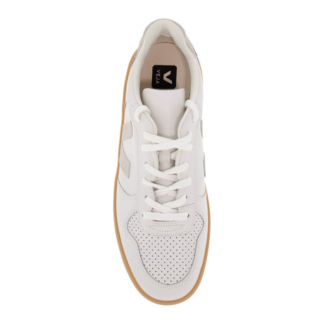 VEJA-V-10 Chromefree Leather Sneakers -JOHN JULIA.