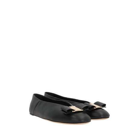 Vanna Nappa Ballerinas-FERRAGAMO-JOHN JULIA