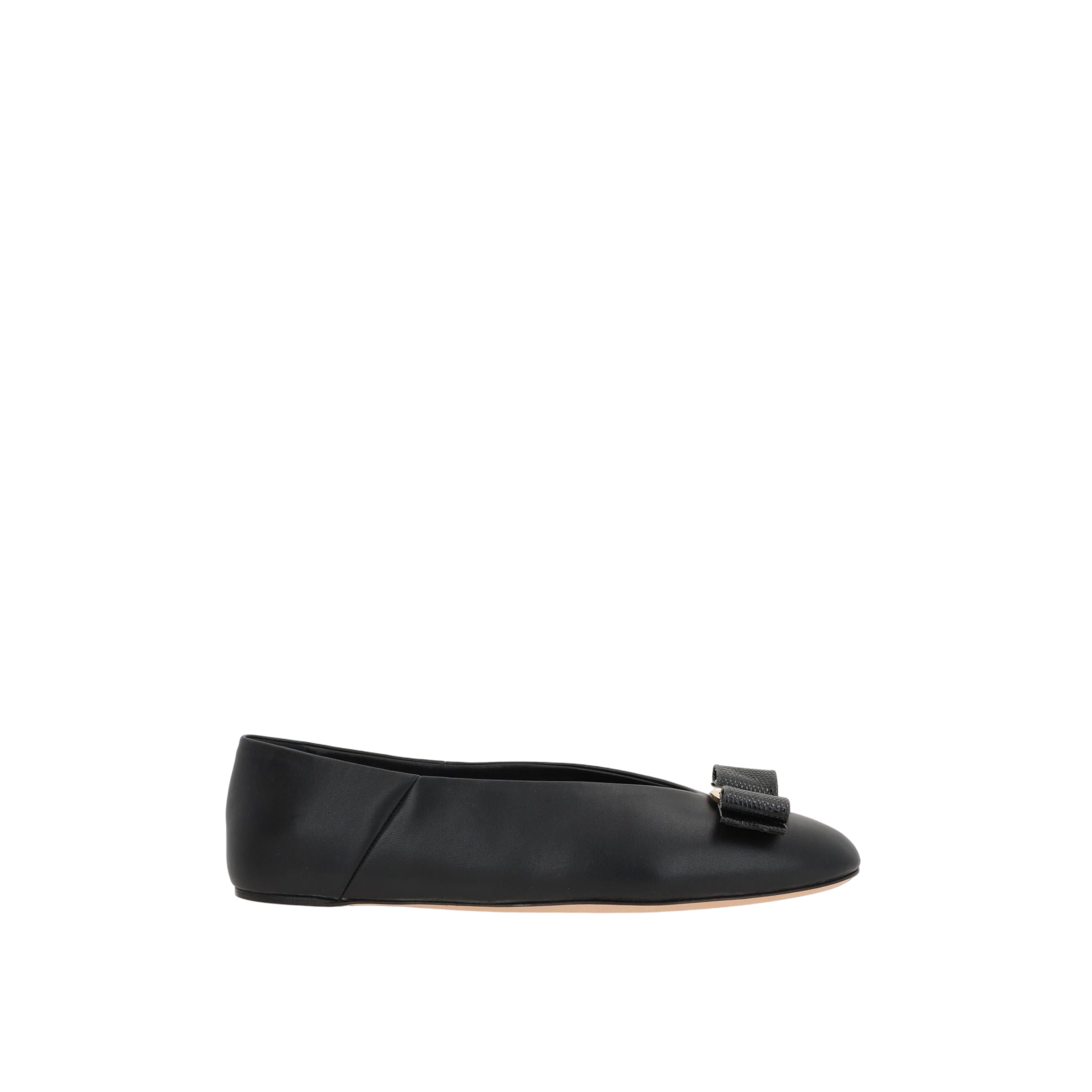 Vanna Nappa Ballerinas-FERRAGAMO-JOHN JULIA