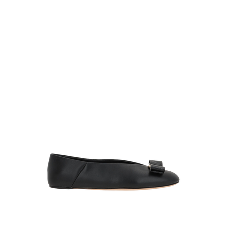 Vanna Nappa Ballerinas-FERRAGAMO-JOHN JULIA