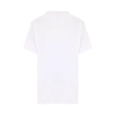 Varsity Logo Printed T-shirt-ALEXANDER MCQUEEN-JOHN JULIA