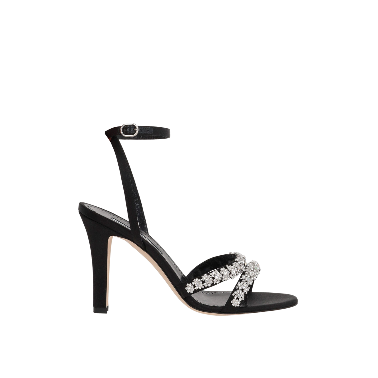 Vedada Satin Sandals-MANOLO BLAHNIK-JOHN JULIA