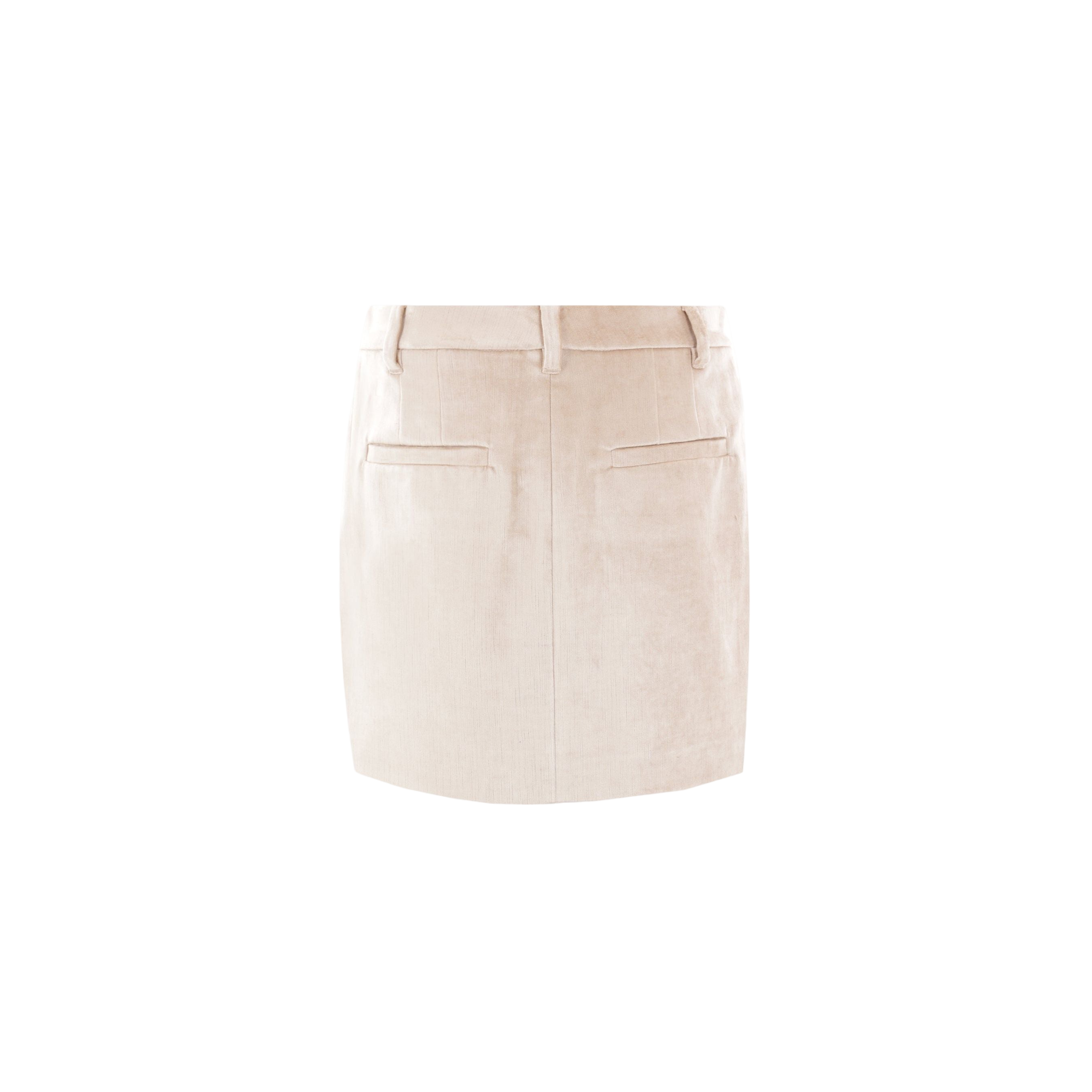 Velvet Miniskirt-BRUNELLO CUCINELLI-JOHN JULIA