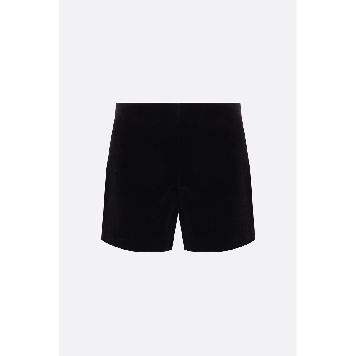 Velvet Shorts With Bow-VALENTINO GARAVANI-JOHN JULIA