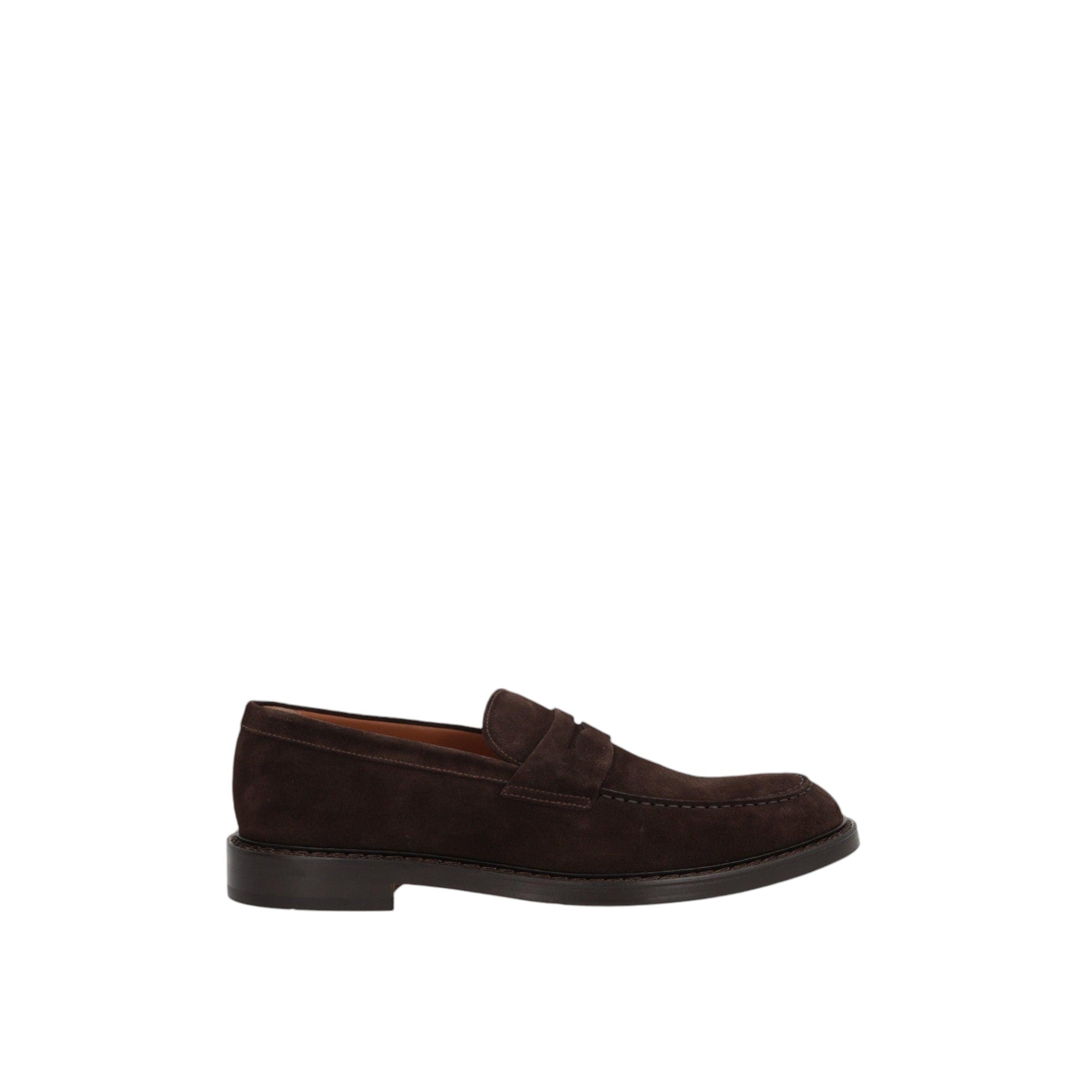 Velvet Suede Penny Loafers-DOUCAL'S-JOHN JULIA