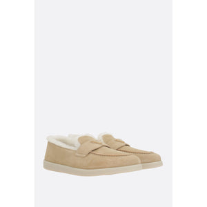 Velvet Suede Slippers-PRADA-JOHN JULIA