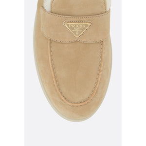 Velvet Suede Slippers-PRADA-JOHN JULIA