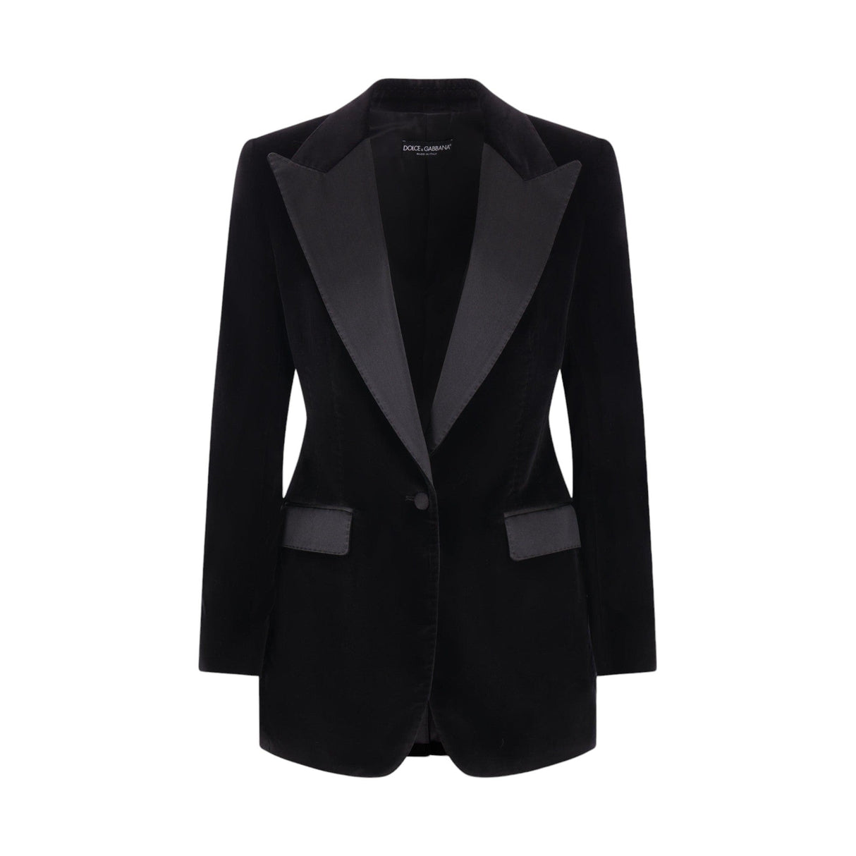 Velvet Tuxedo Jacket-EDEN PARK-JOHN JULIA