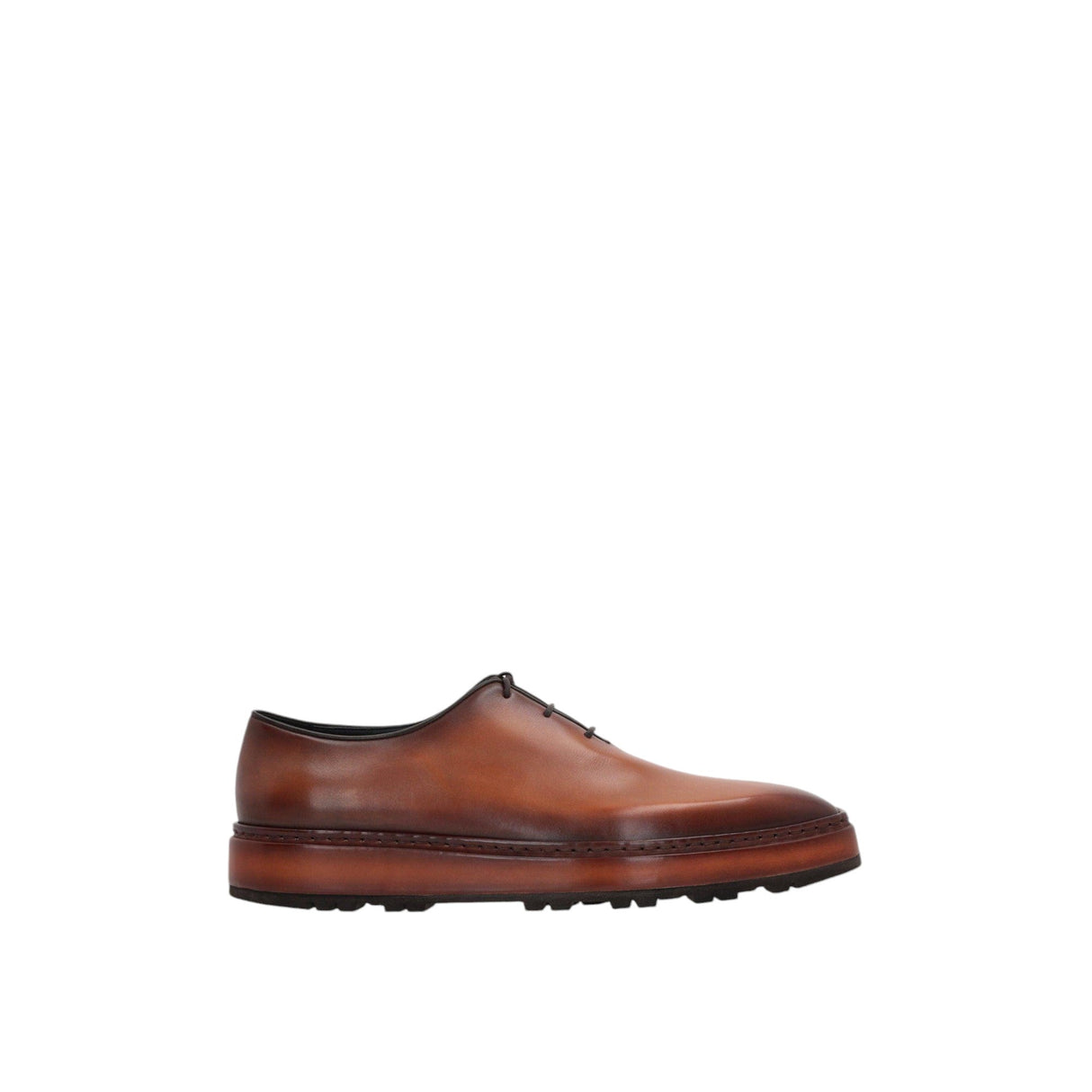 Venezia Leather Alessandro Alto Oxford Shoes-BERLUTI-JOHN JULIA