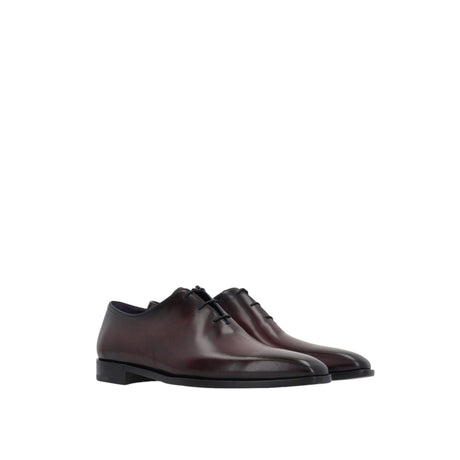 Venezia Leather Oxford Shoes-BERLUTI-JOHN JULIA