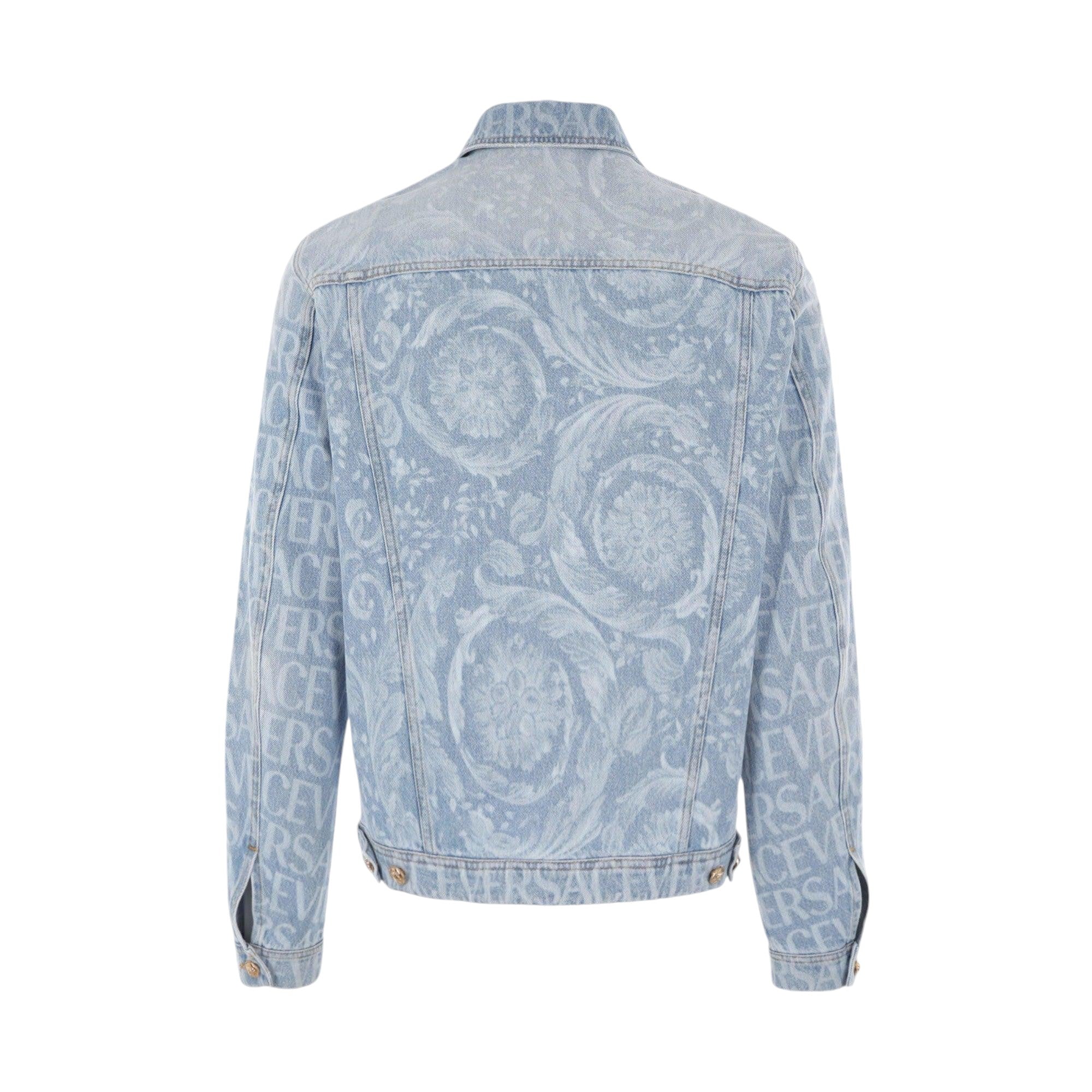 Versace Allover Denim Jacket-VERSACE-JOHN JULIA