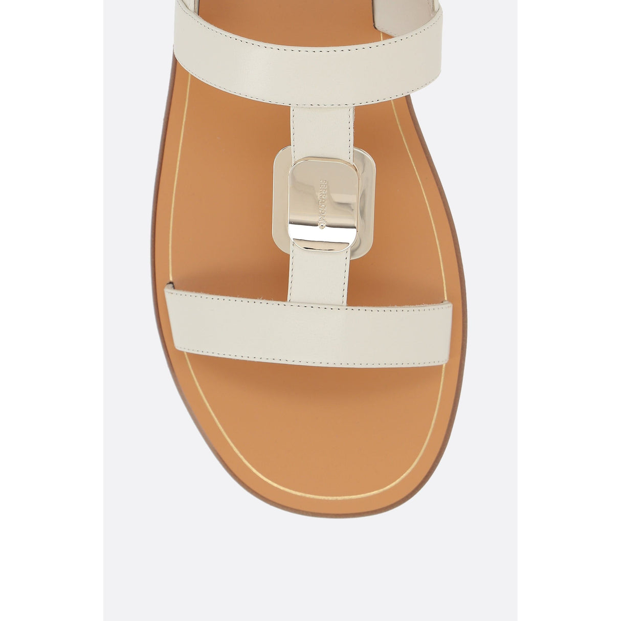 Vida Nappa Flat Sandals-FERRAGAMO-JOHN JULIA