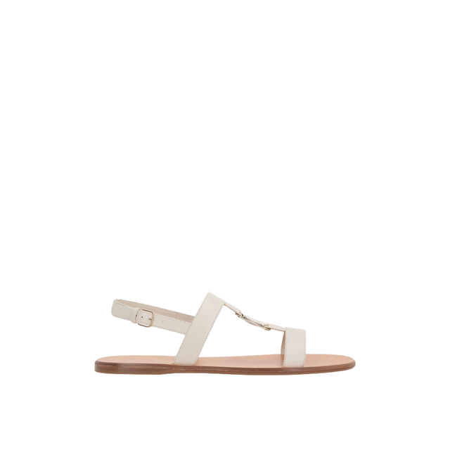 Vida Nappa Flat Sandals-FERRAGAMO-JOHN JULIA