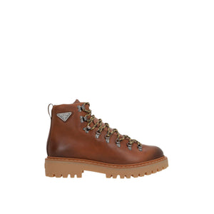 Vintage Leather Combat Boots-PRADA-JOHN JULIA