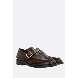 Vintage Leather Loafers-EMPORIO ARMANI-JOHN JULIA