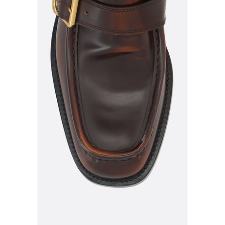 Vintage Leather Loafers-EMPORIO ARMANI-JOHN JULIA