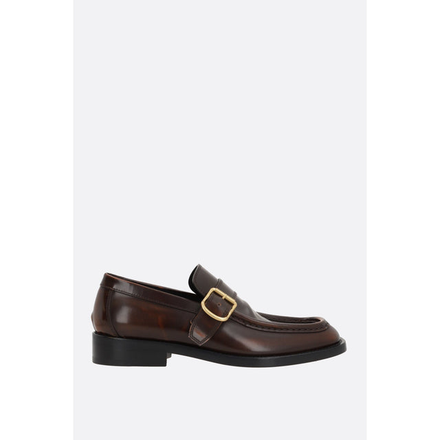 Vintage Leather Loafers-EMPORIO ARMANI-JOHN JULIA