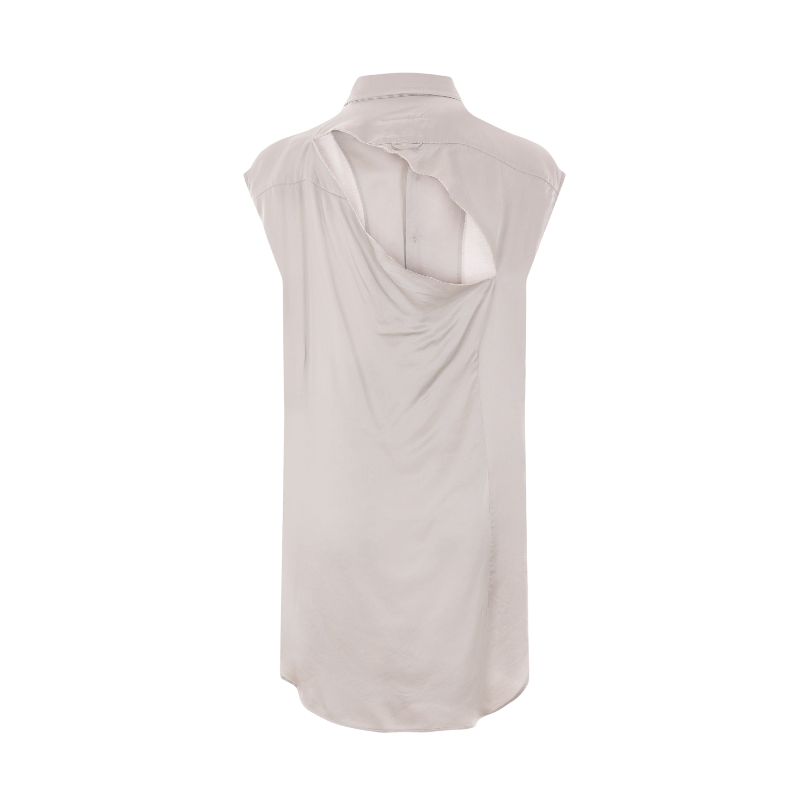 Viscose Sleeveless Shirt-MM6 MAISON MARGIELA-JOHN JULIA