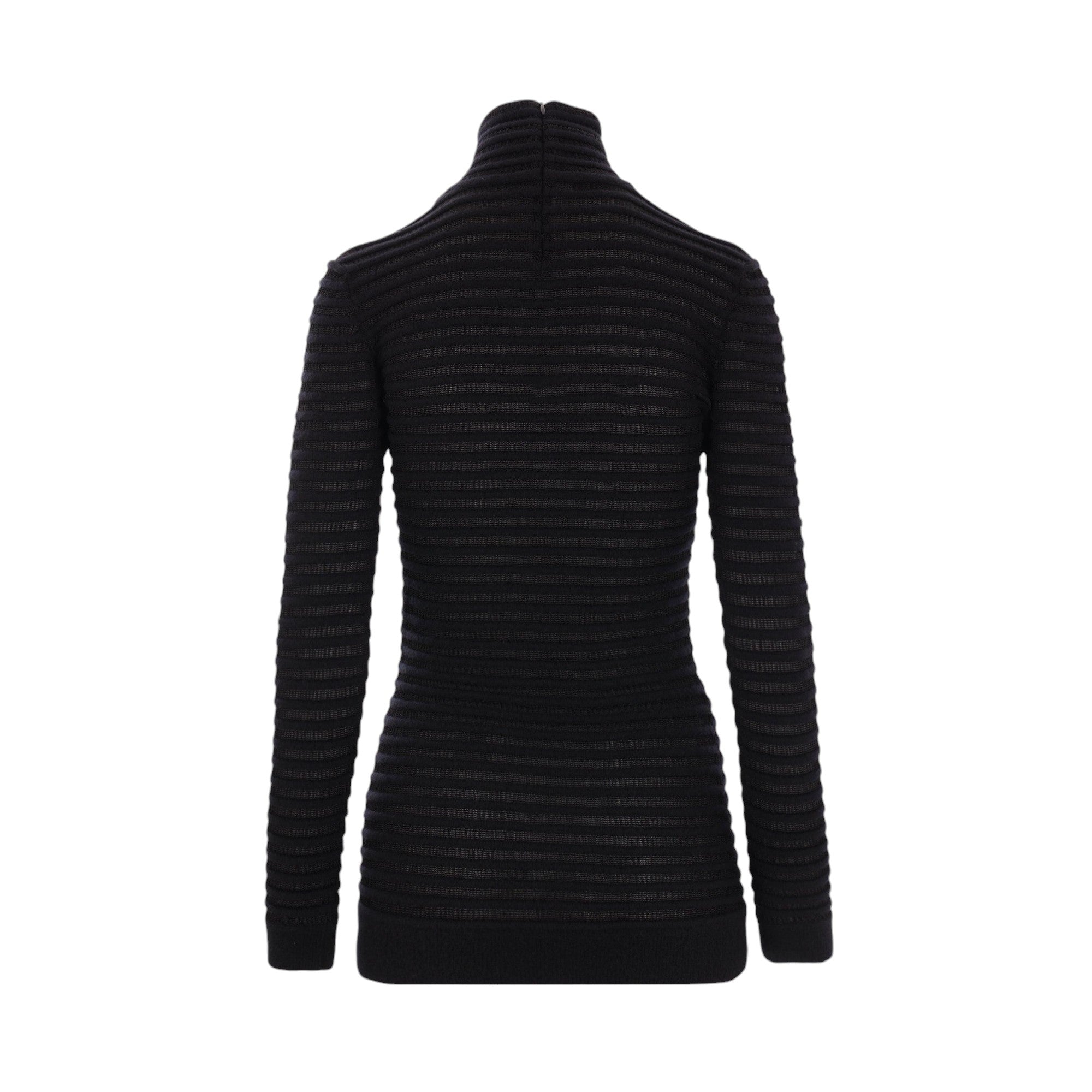 Viscose Wool Striped Turtleneck-VALENTINO GARAVANI-JOHN JULIA