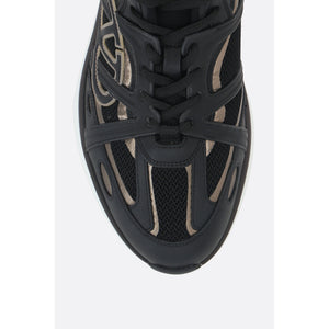 VLogo Easyjog Sneakers In Leather And Fabric-VALENTINO GARAVANI-JOHN JULIA