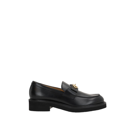 Vlogo Locker Smooth Leather Loafers-VALENTINO GARAVANI-JOHN JULIA