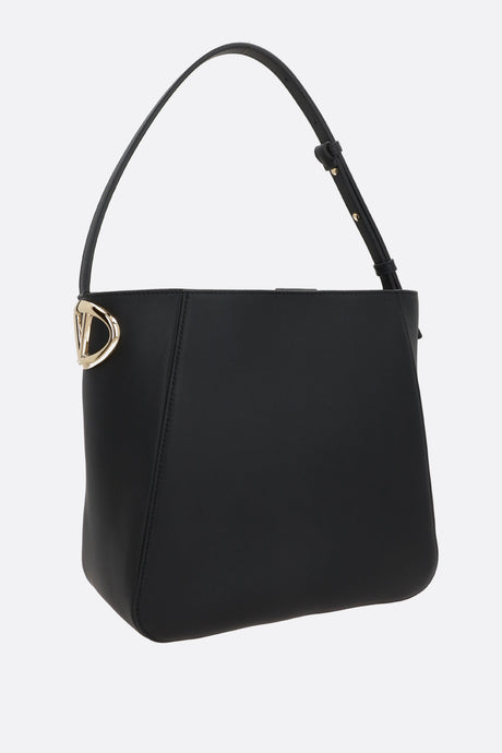 Vlogo Nappa Leather Bucket Bag-VALENTINO GARAVANI-JOHN JULIA