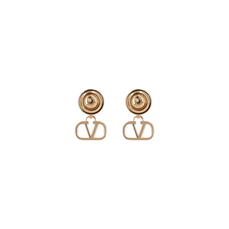 Vlogo Signature Metal Earrings-VALENTINO GARAVANI-JOHN JULIA