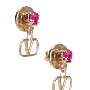 Vlogo Signature Metal Earrings-VALENTINO GARAVANI-JOHN JULIA