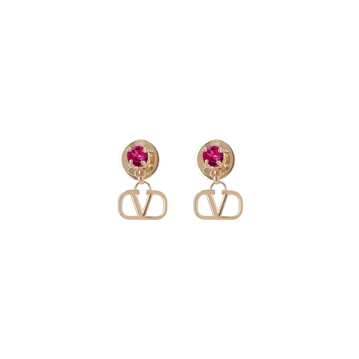 Vlogo Signature Metal Earrings-VALENTINO GARAVANI-JOHN JULIA