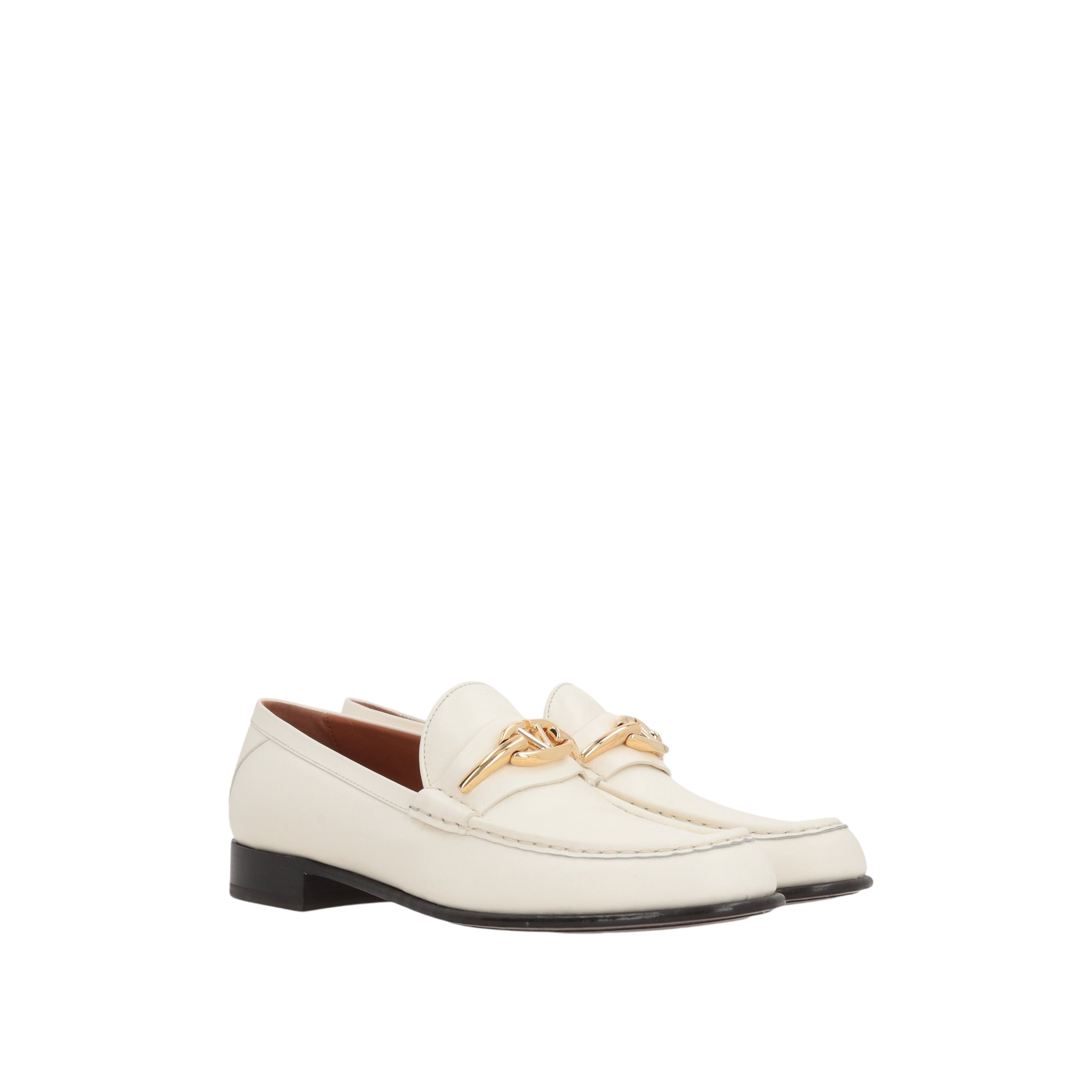 VLogo The Bold Edition Smooth Leather Loafers-VALENTINO GARAVANI-JOHN JULIA