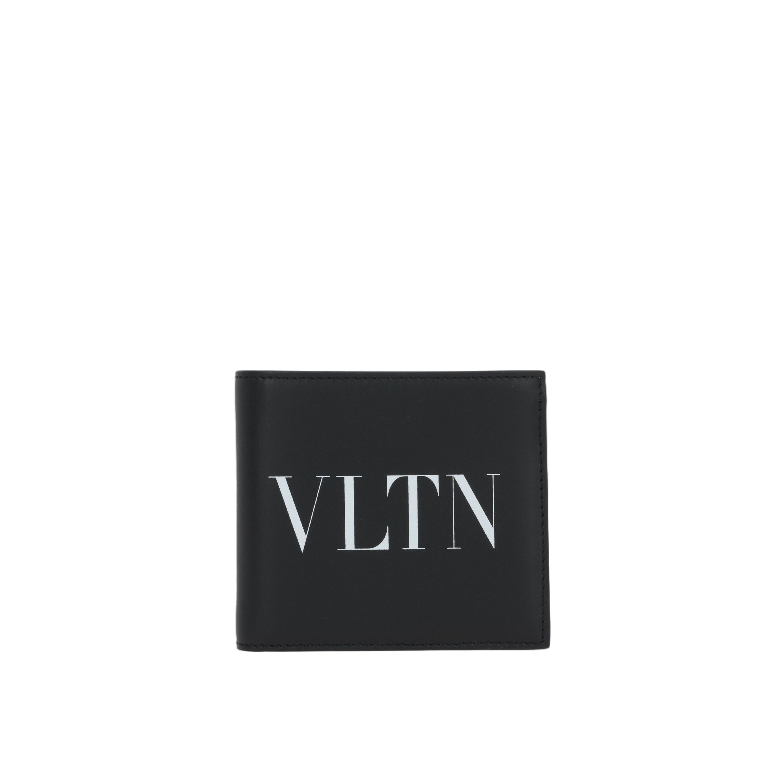 Vltn Smooth Leather Billfold Wallet-VALENTINO GARAVANI-JOHN JULIA