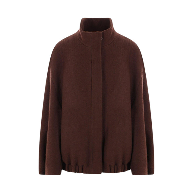 Voles Wool Bomber Jacket-DRIES VAN NOTEN-JOHN JULIA