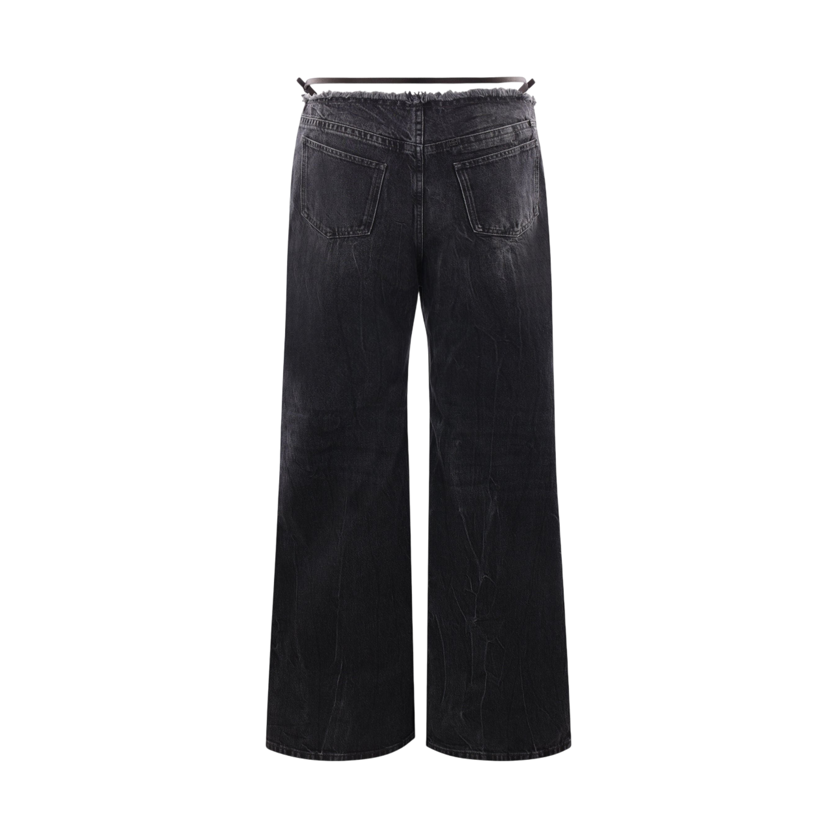 Voyou Low-waist Denim Jeans-GIVENCHY-JOHN JULIA