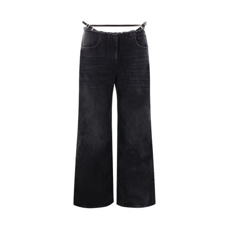 Voyou Low-waist Denim Jeans-GIVENCHY-JOHN JULIA