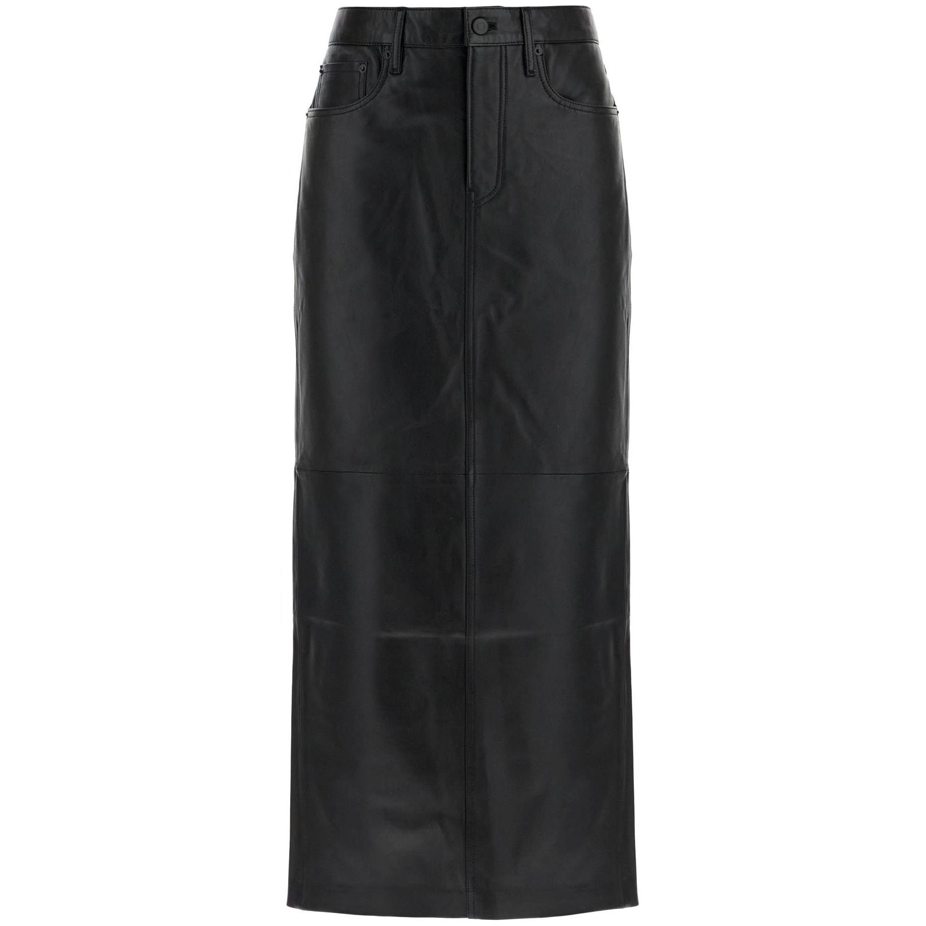 Leather Column Skirt For Women