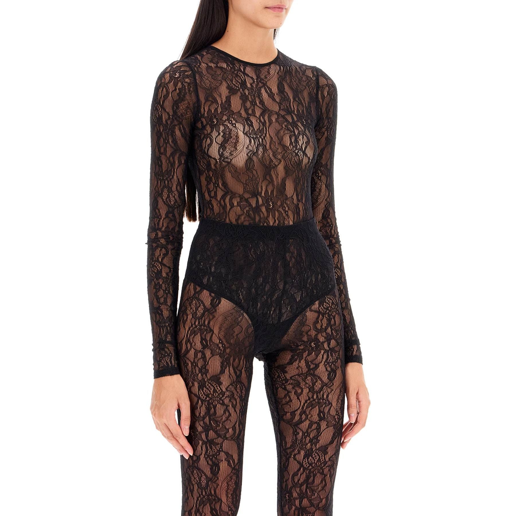 Lace Body Suit For