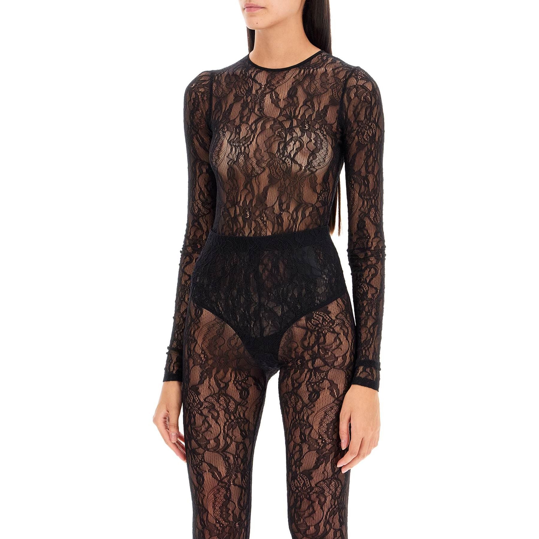 Lace Body Suit For