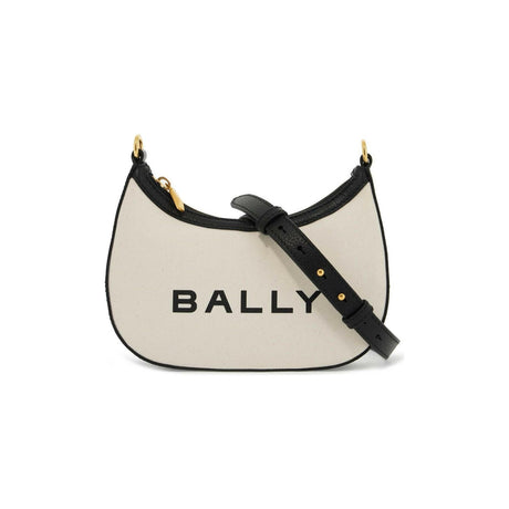 Bar Ellipse Organic Canvas Shoulder Bag.